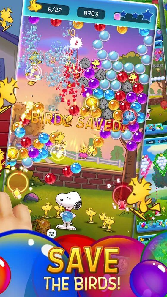 Bubble Shooter – Snoopy POP!