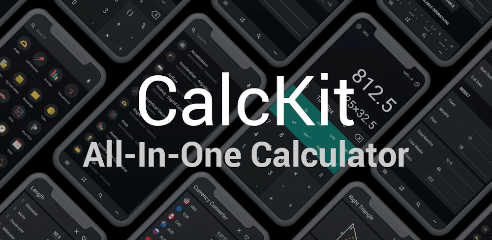 Calckit: All-In-One Calculator V4.3.1 Apk + Mod (Premium Unlocked) Download