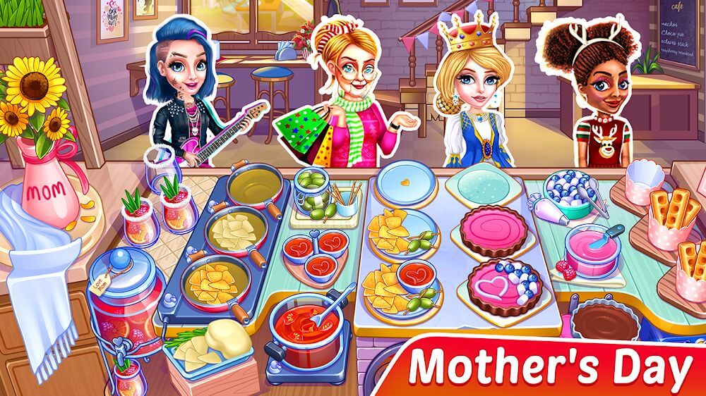 Christmas Fever Cooking Games v1.7.6 MOD APK (Unlimited Money) Download