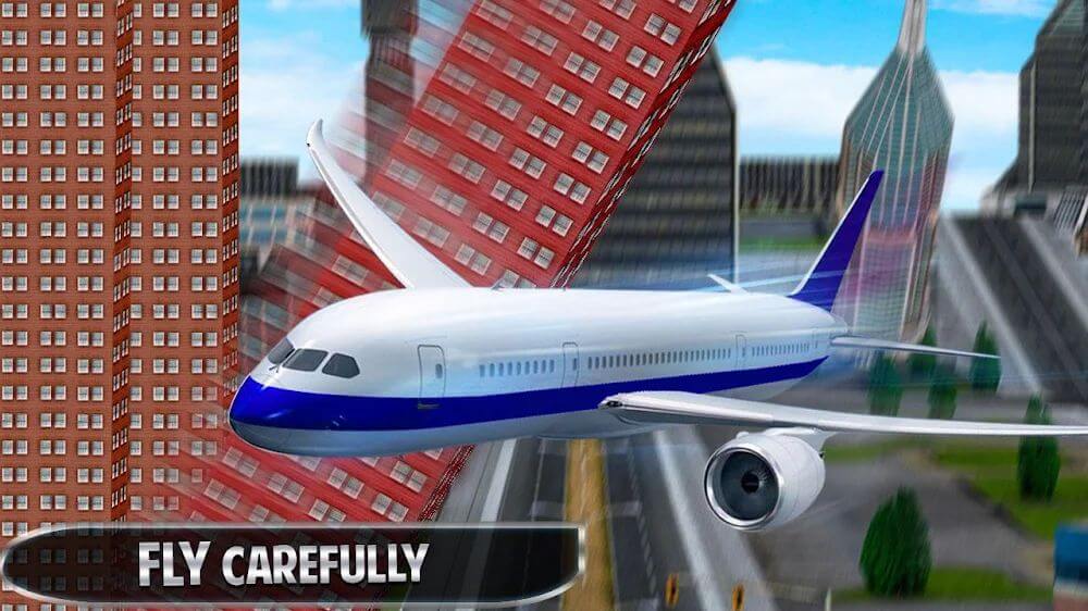 Airplane City Flight Simulator: Flying Aircrafts MOD APK v1.1.0 (Unlocked)  - Jojoy