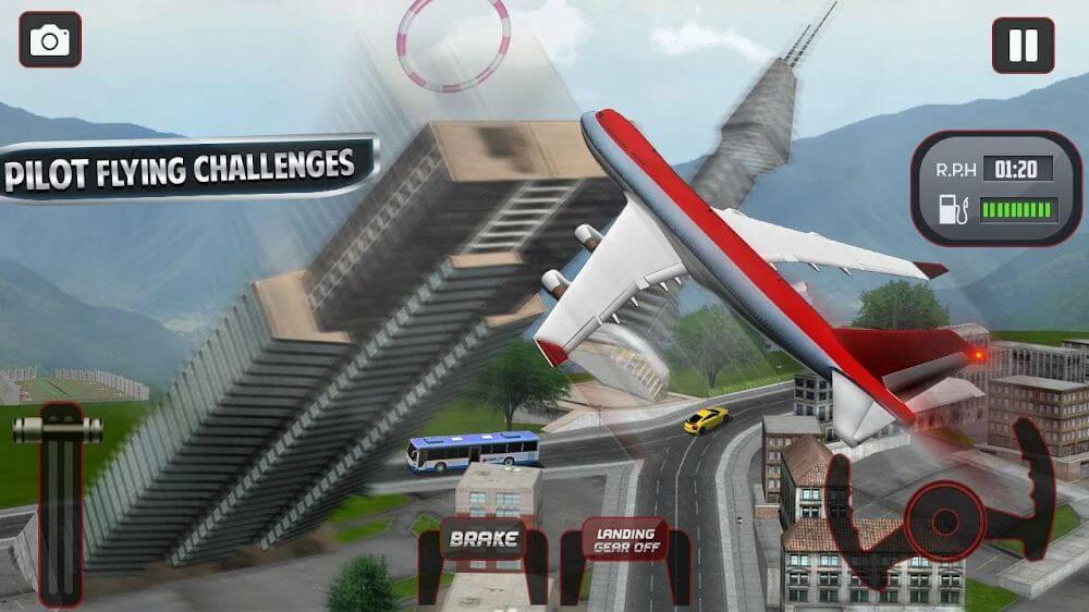 Airplane City Flight Simulator: Flying Aircrafts MOD APK v1.1.0 (Unlocked) - Jojoy