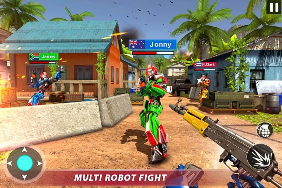 Counter terrorist robot game