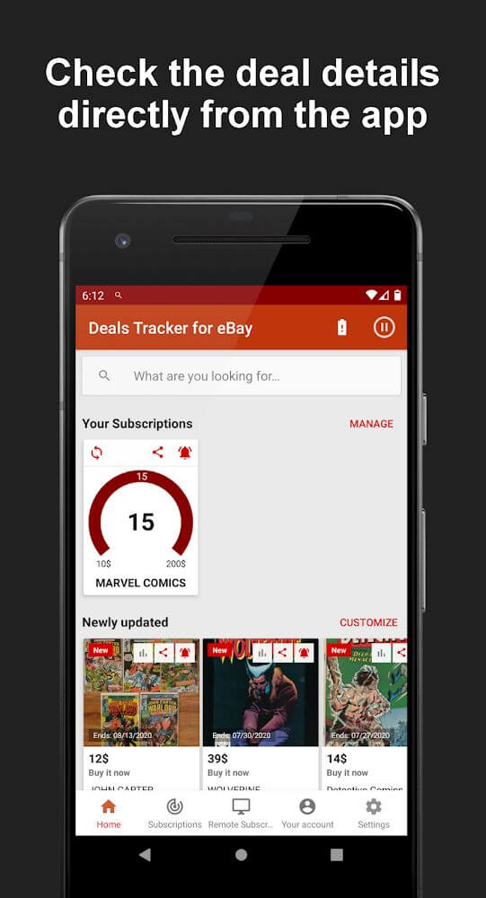 Deals Tracker for eBay PRO – Real Time Alerts