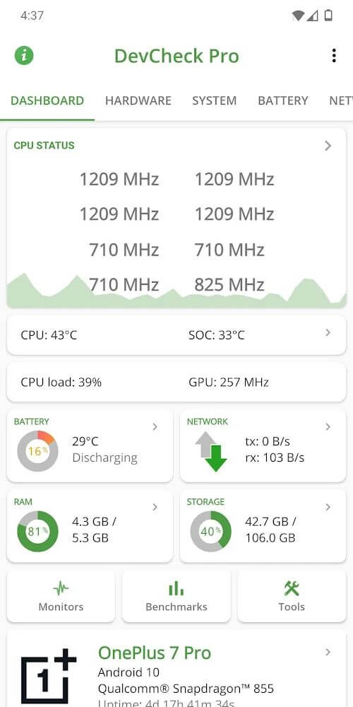 Devinceck e hardware de información