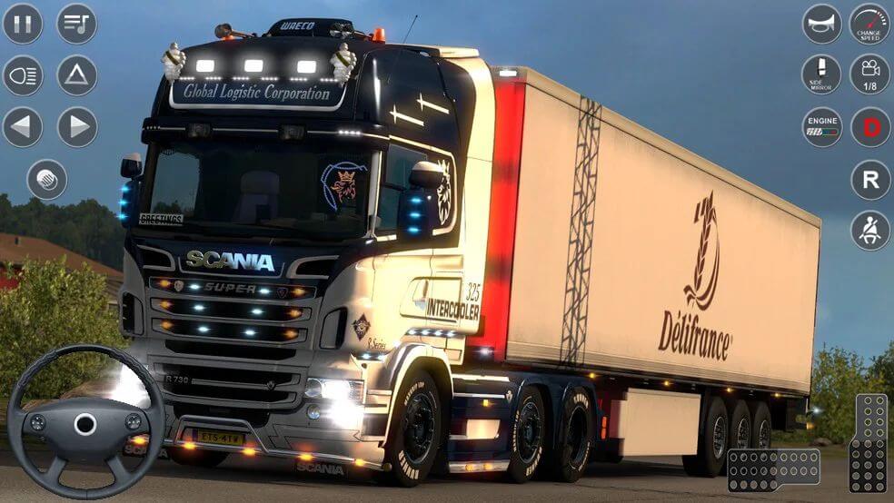 Euro Truck Driving Sim 3D