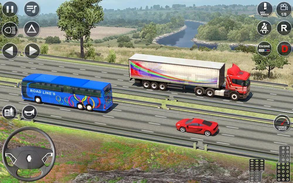 Euro Truck Driving Sim 3D