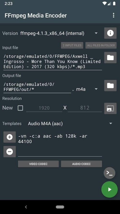 FFmpeg Media Encoder v6.0.0_2 MOD APK (Optimized) Download