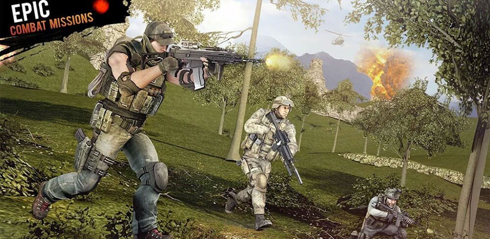 Call of FPS Shooting Modern Sniper Duty Ops Ver. 3 MOD APK, GOD MODE, DUMB ENEMY