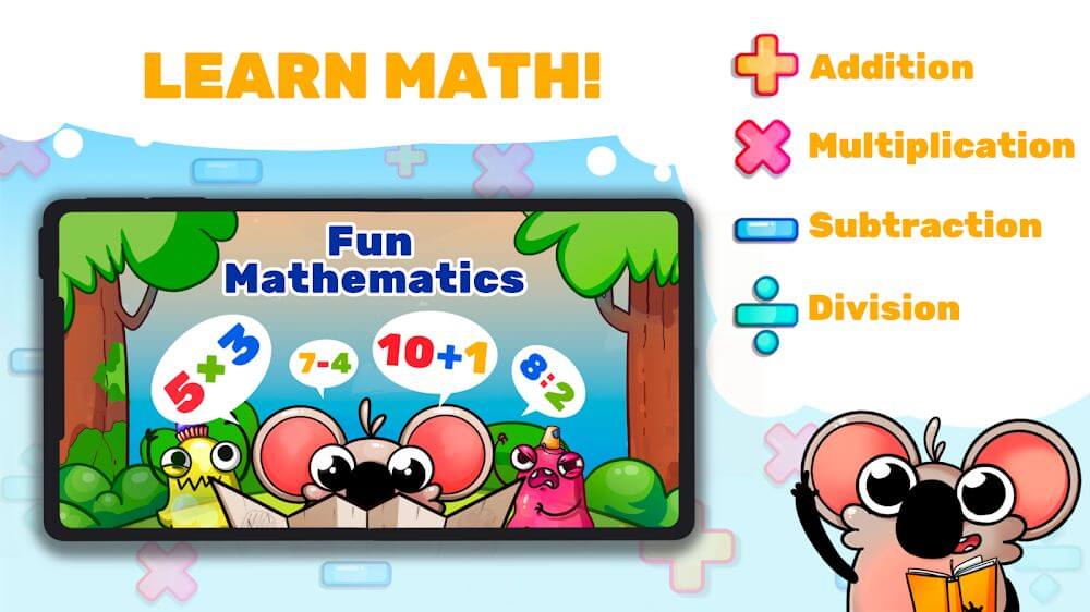 Fun Math: master math facts in cool game!
