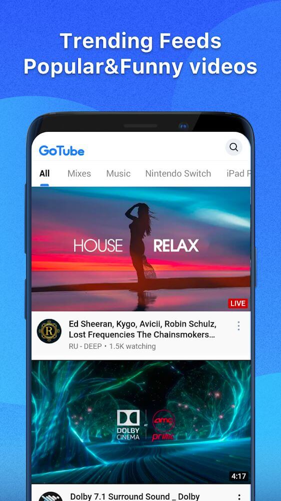 GoTube – Chặn tất cả quảng cáo