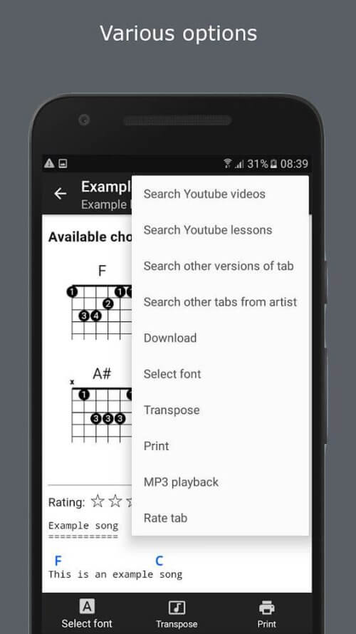 GuitarTab v3.9.8 APK + MOD (Premium Unlocked) Download