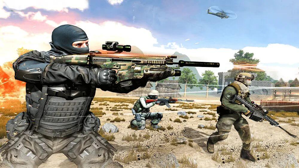 Counter Terrorist Shoot APK MOD (Dinheiro Infinito) v3.2.1 - 2023 Baixar