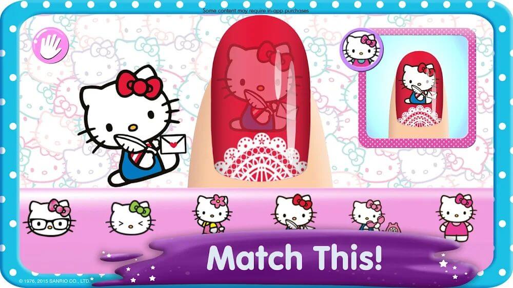 Hello Kitty Nail Salon  MOD APK (Unlocked Items, No ADS) Download