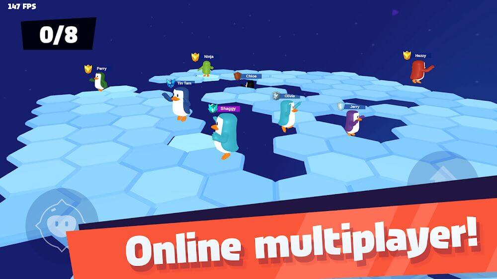 JustFall.LOL – Multiplayer Online Game of Penguins
