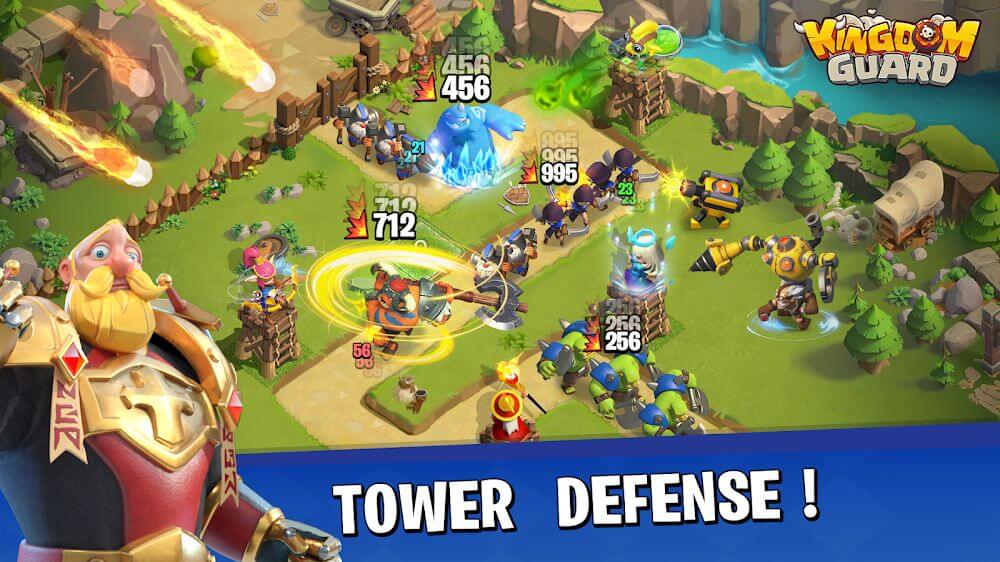 Kingdom Guard v1.0.387 MOD APK (Low Monster Health) Download