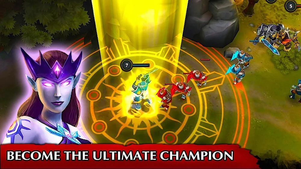 Fall of Titans: Magic War of Legendary God Heroes APK + Mod for Android.