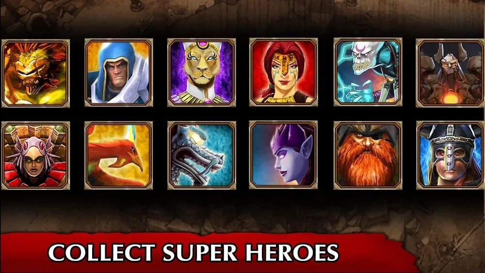 Hack game Legendary Heroes MOBA v3.4.21 MOD APK (Unlimited Gold, Diamonds) 2024 Legendary-heroes-moba-offline-strategy-rpg-4