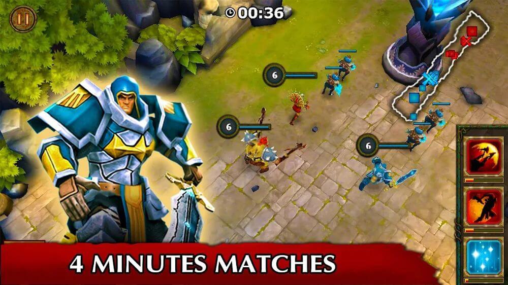 Legendary Heroes MOBA Offline – Strategy RPG