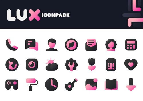 LuX Pink IconPack