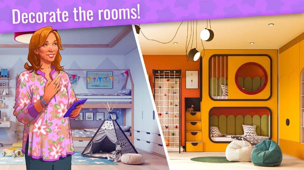Merge and Mansions: Decorate Rooms & Play Puzzles