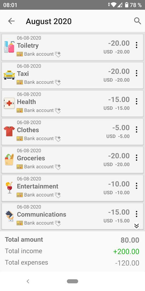 Money Manager: Expense tracker