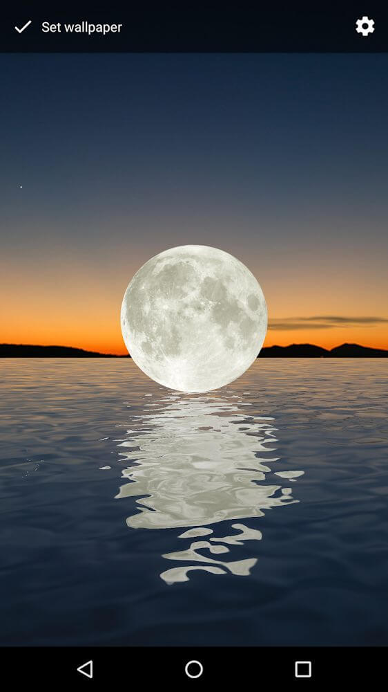 Moon Over Water Live Wallpaper  APK + MOD (Unlocked) Download