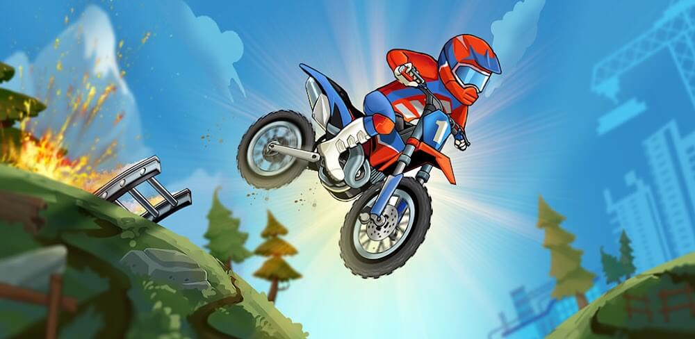 Moto Bike: Offroad Racing v1.7.1 MOD APK (Free Purchase) Downlod