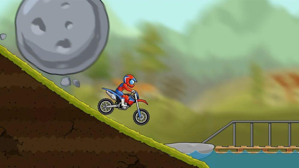 Download do APK de Moto X3M hill Bike Racing para Android