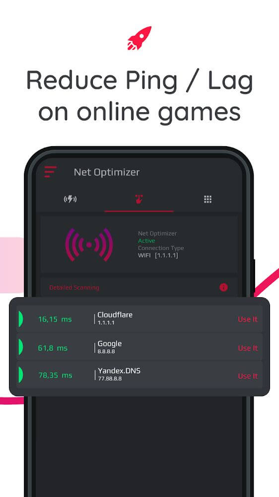 Net Optimizer: Optimize Ping