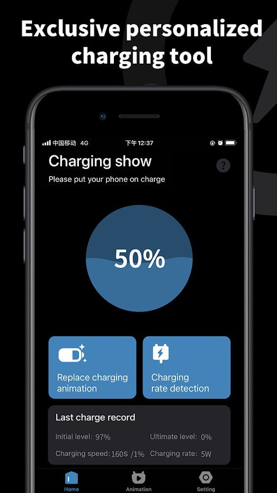 Pika! Charging show – charging animation