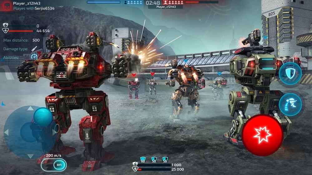 war robots mod apk modyolo