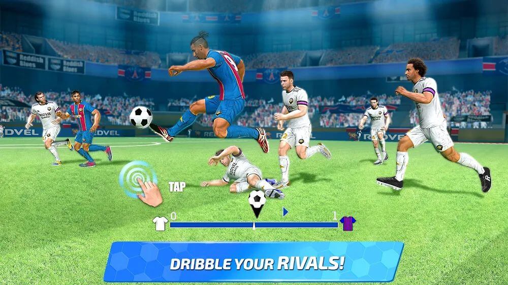 World Futebol Champs APK Mod 8.3.2 (Dinheiro infinito) Download