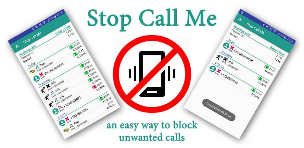 Stop Calling Me – Call Blocker