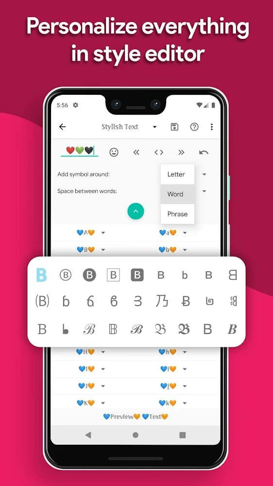 Stylish Text – Fonts Keyboard, Stickers, Nicknames