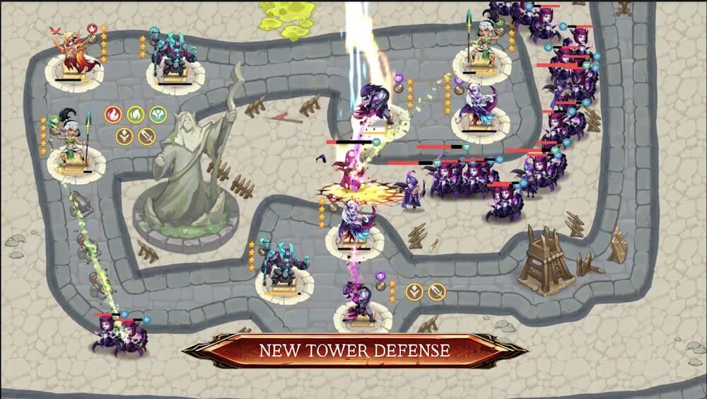 Summoner Defense: Merge Kingdom – Tower Rush