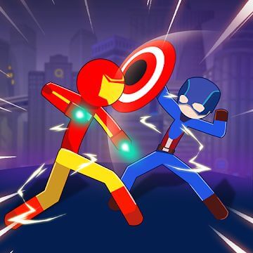 🔥 Download Super Stick Fight AllStar Hero 2.9 [Mod Money] APK MOD.  Mind-blowing fighting game with high dynamics 