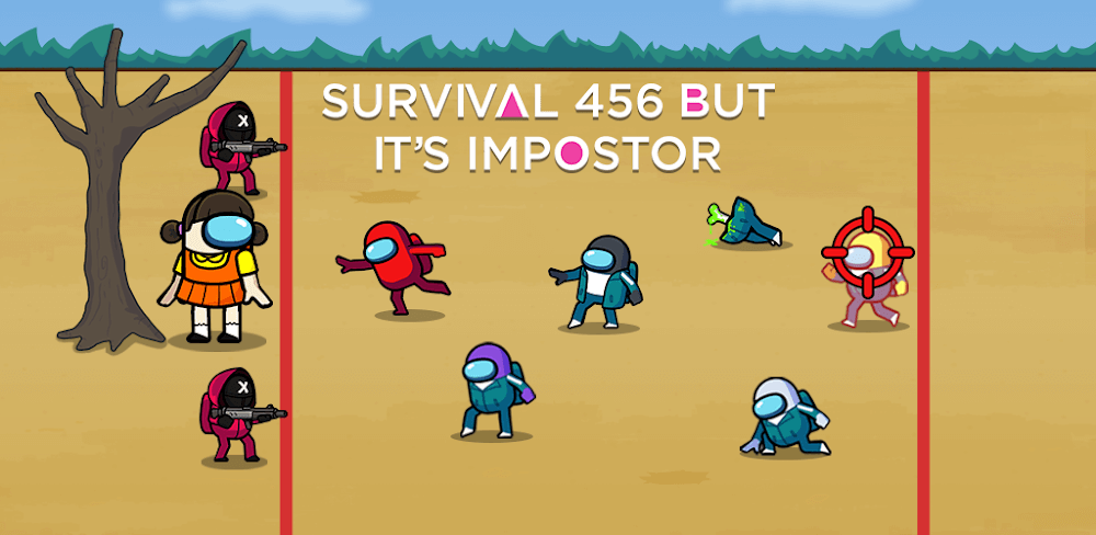 Survival 456 But It's Impostor MOD APK v1.7.8 (Unlimited Coins,MOD MENU  Unlocked) 