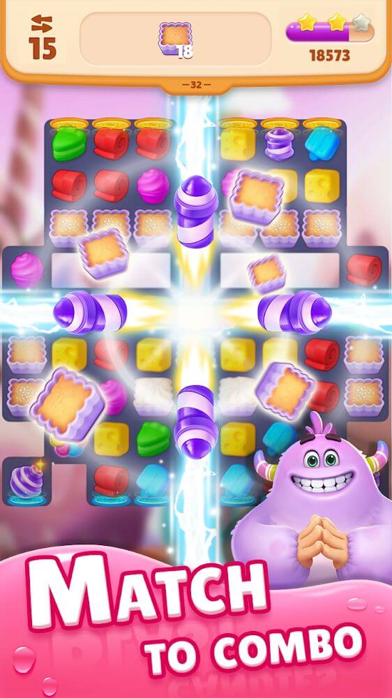 Sweet Crunch – Match 3 Games