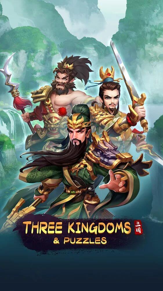 Three Kingdoms & Puzzles: Match 3 RPG