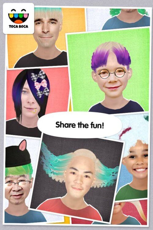 Download Toca Hair Salon Me v2.2 play APK (Full Game)