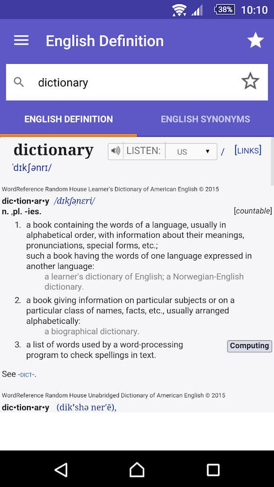 WordReference.com Dictionary