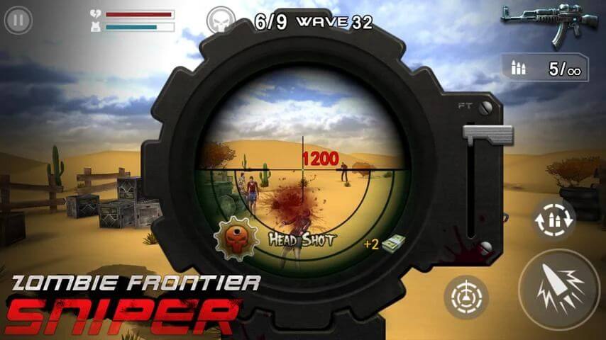 Zombie Frontier : Sniper