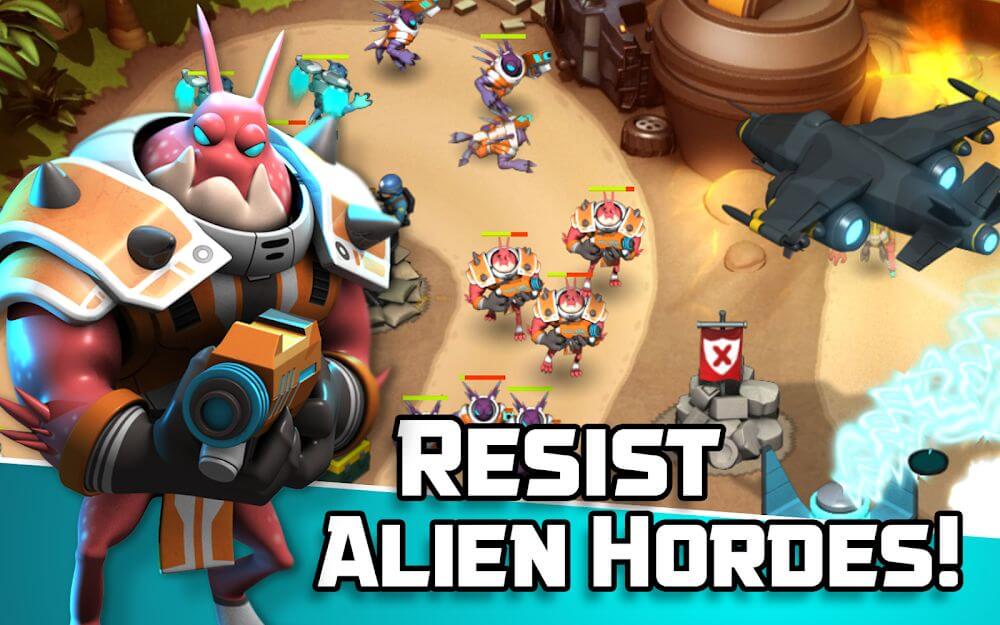 Tower Defense: Alien War TD MOD APK v1.3.5 (Unlocked) - Jojoy