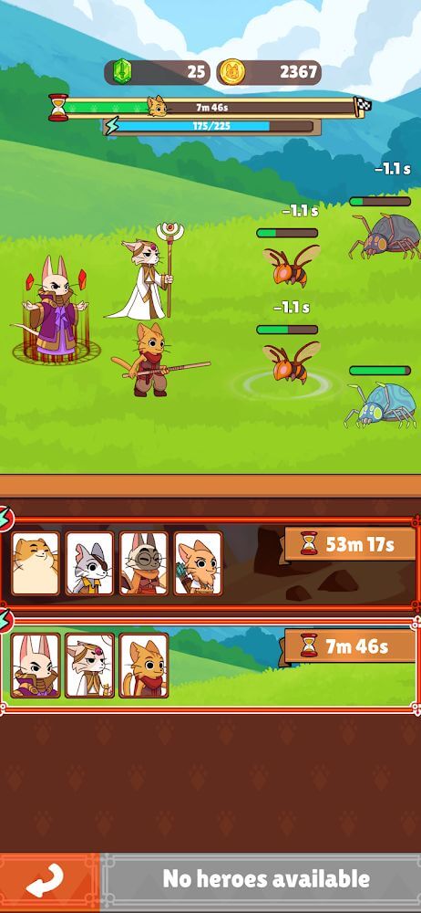Clicker Cats – RPG Idle Heroes