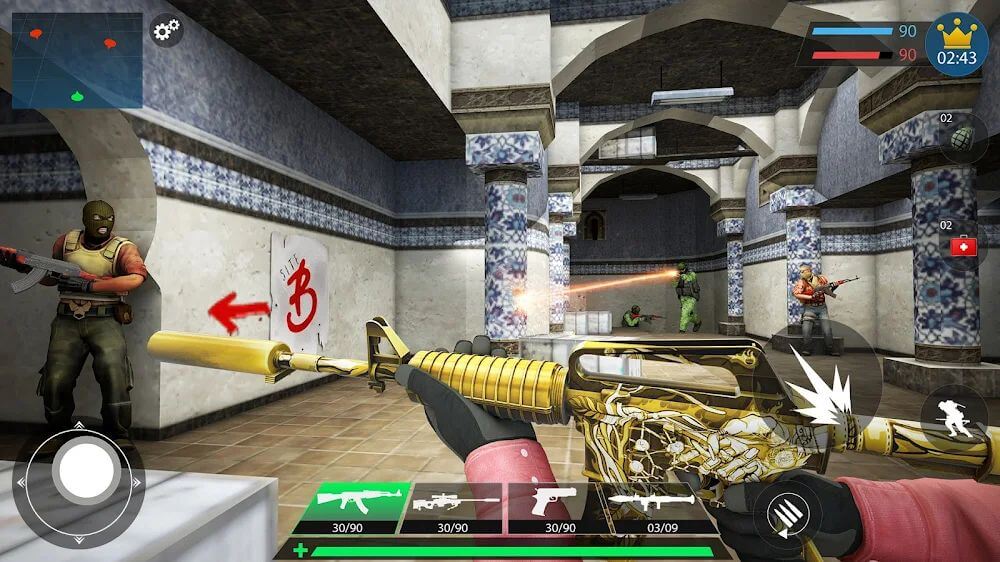 FPS Commando Shooting War Game Ver. 1.36 MOD Menu APK