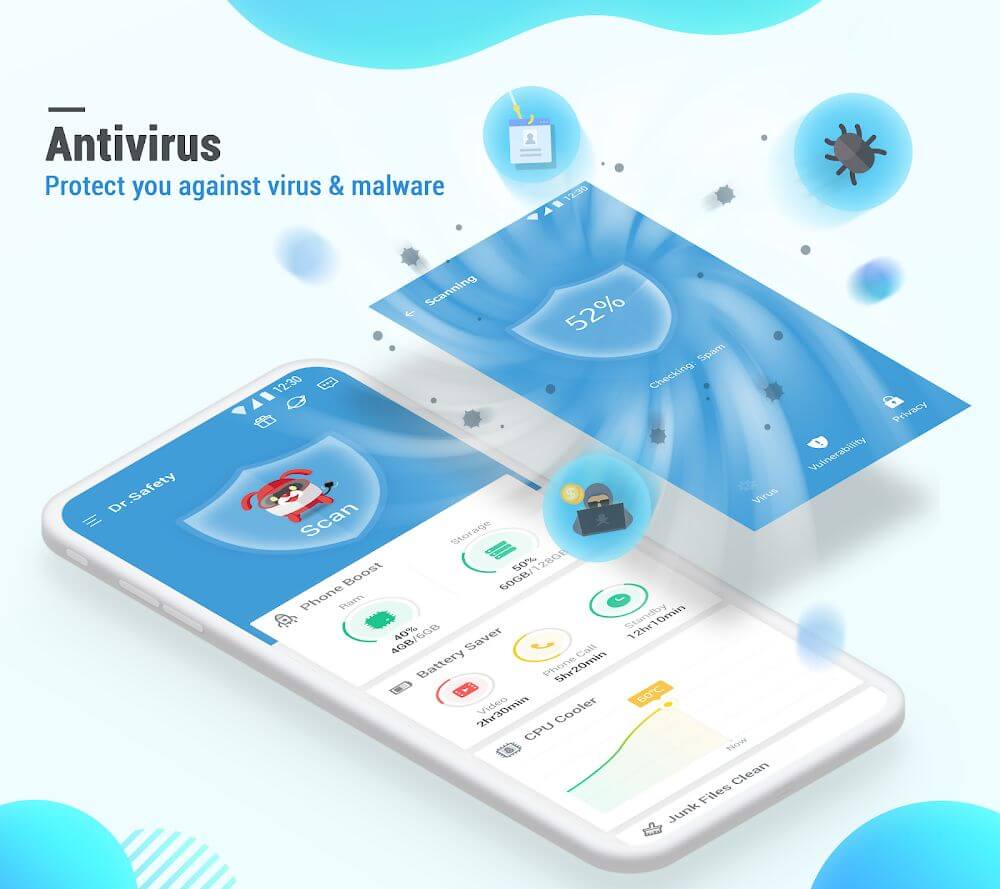 Dr. Safety: Antivirus, Booster, App Lock