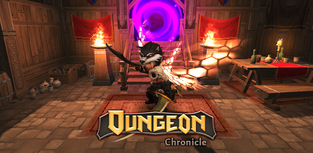 Dungeon Chronicle v3.11 MOD APK (Dumb Enemies, One Hit, Free Mana) Download