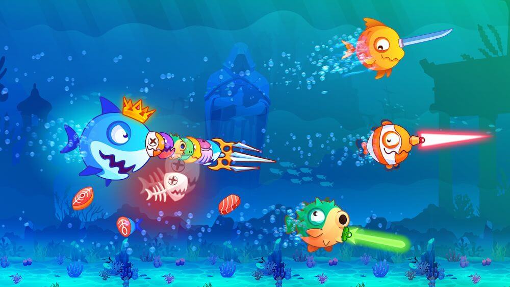 Feed and Fish Survivors v2.1.1 MOD APK (Unlocked) Download