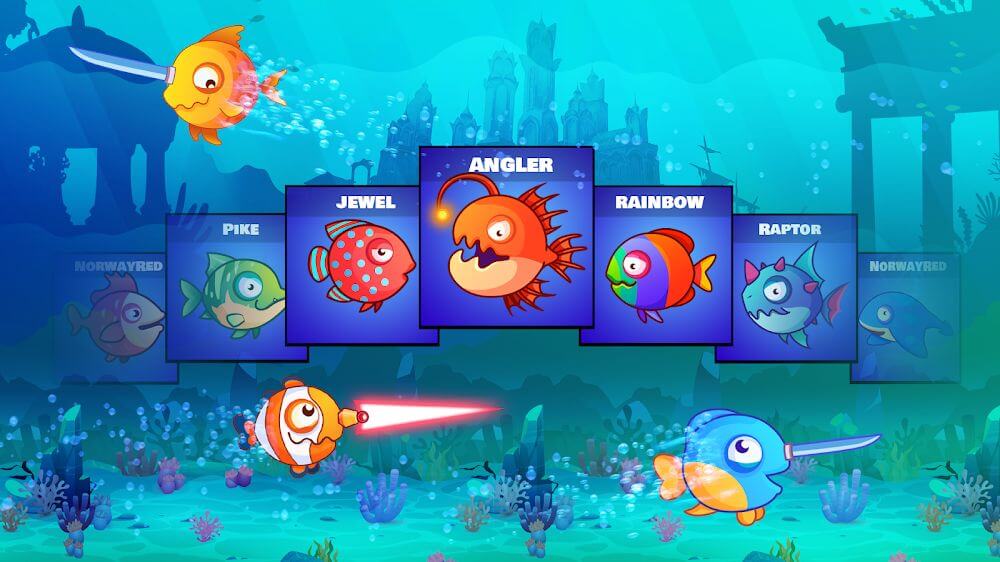 Feed and Fish Survivors v2.1.1 MOD APK (Unlocked) Download