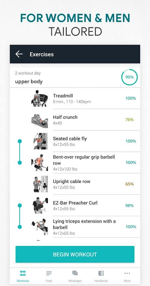 Fitness Online – weight loss workout app with diet